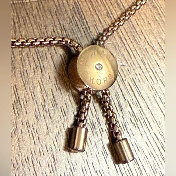 Michael Kors Rose Gold Pendant Bracelet - Picture 3 of 3